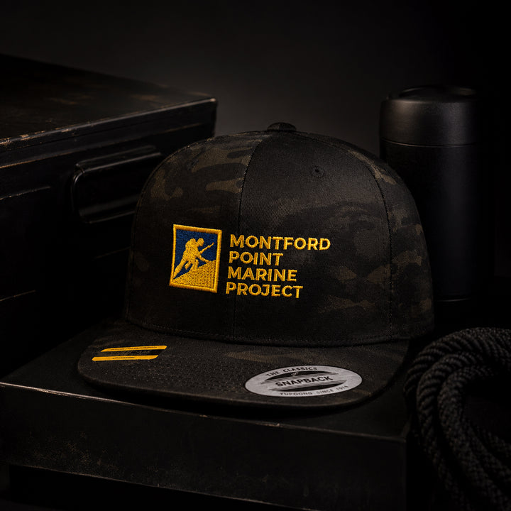 Montford Point Marines Project x Wu-Tang Protect Ya Neck Snapback — Black MultiCam®