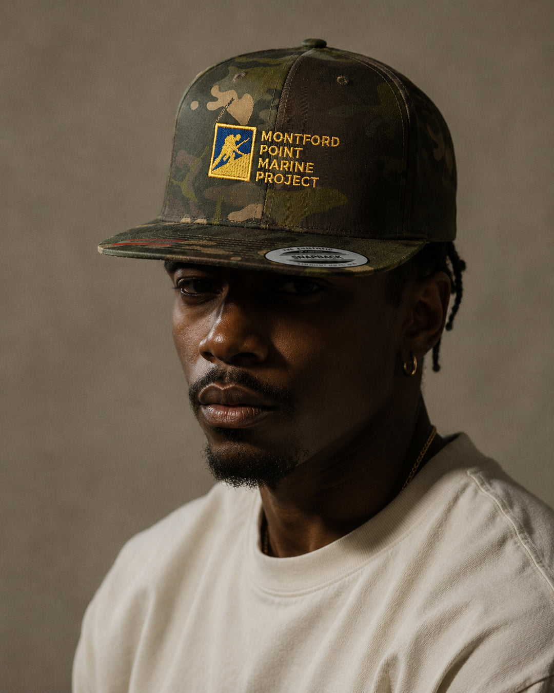 Montford Point Marines Project x Wu-Tang Protect Ya Neck Snapback — Tropic MultiCam®