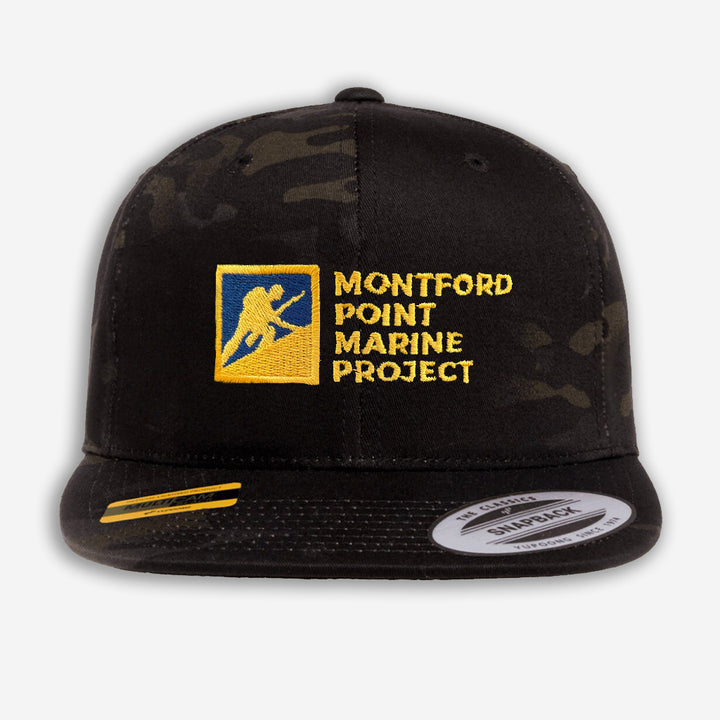 Montford Point Marines Project x Wu-Tang Protect Ya Neck (Black MultiCam® Snapback)