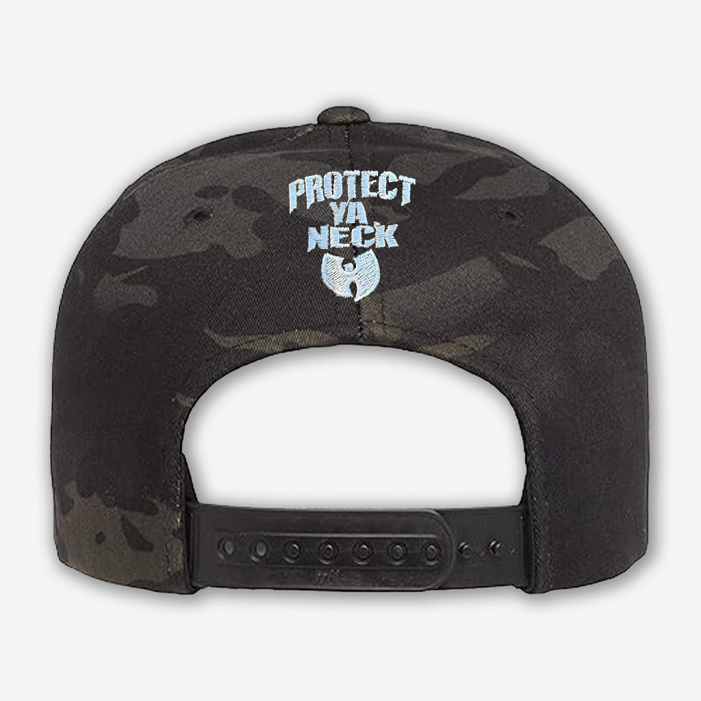 Montford Point Marines Project x Wu-Tang Protect Ya Neck (Black MultiCam® Snapback)