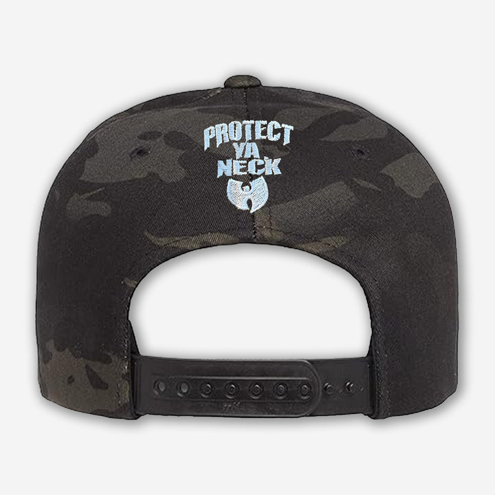 Montford Point Marines Project x Wu-Tang Protect Ya Neck (Black MultiCam® Snapback)