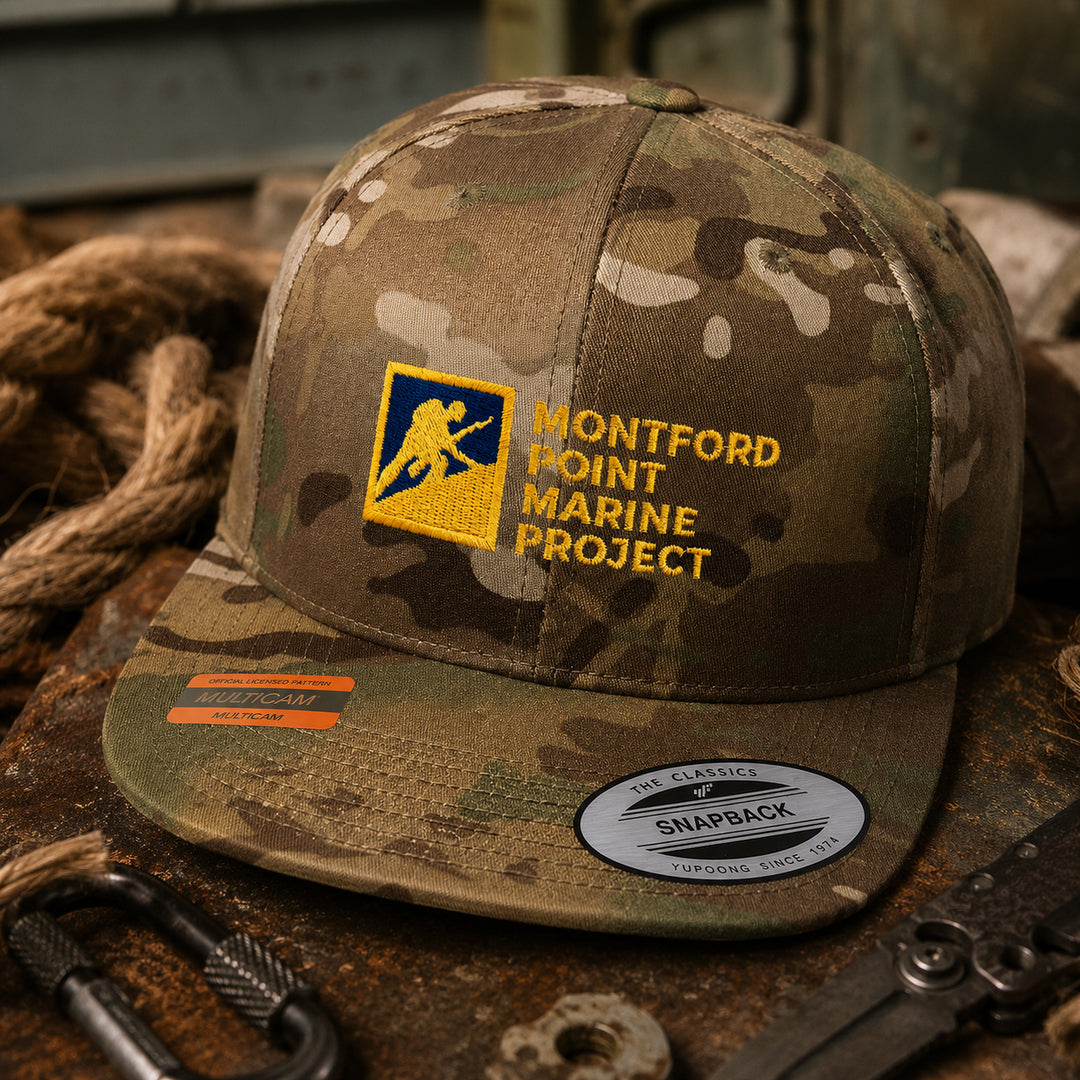 Montford Point Marines Project x Wu-Tang Protect Ya Neck Snapback — Arid MultiCam®