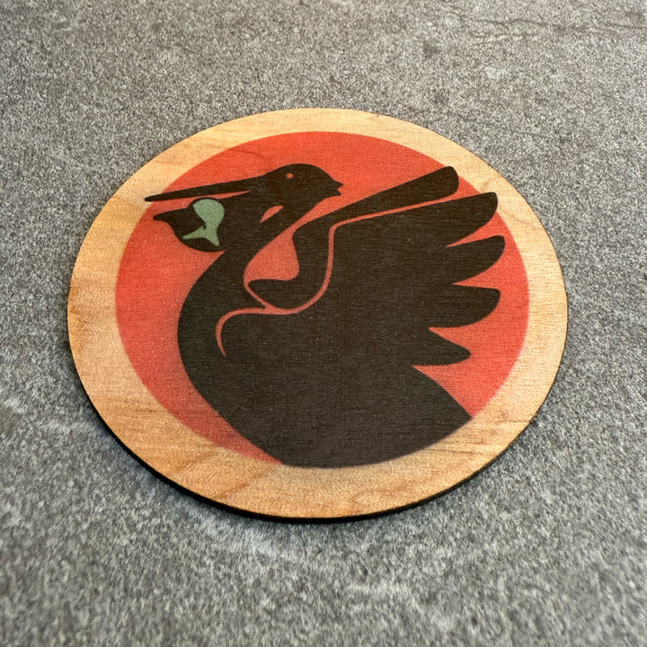 Pelican Pete Coasters — Set of 4