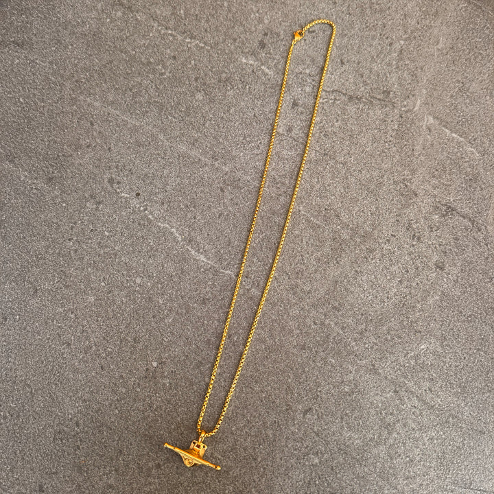 Truck Necklace — Gold