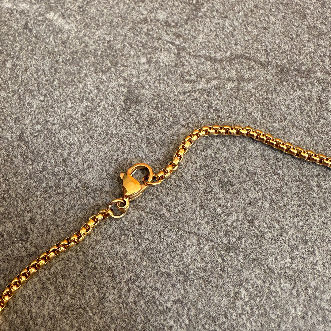 Truck Necklace — Gold