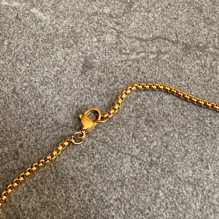 Truck Necklace — Gold