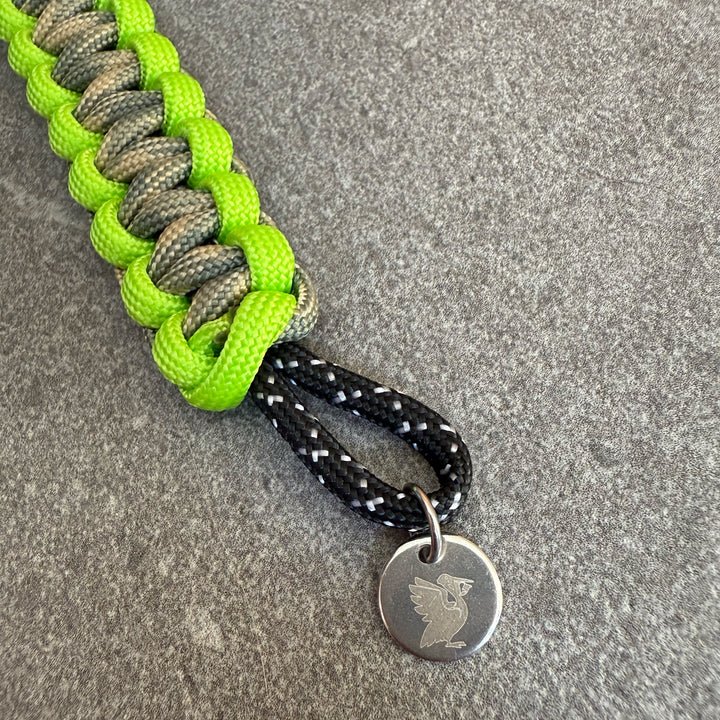 Tetra Paracord Bracelet — Green / Camo