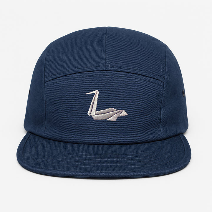 Origami Pelican Hat — Navy