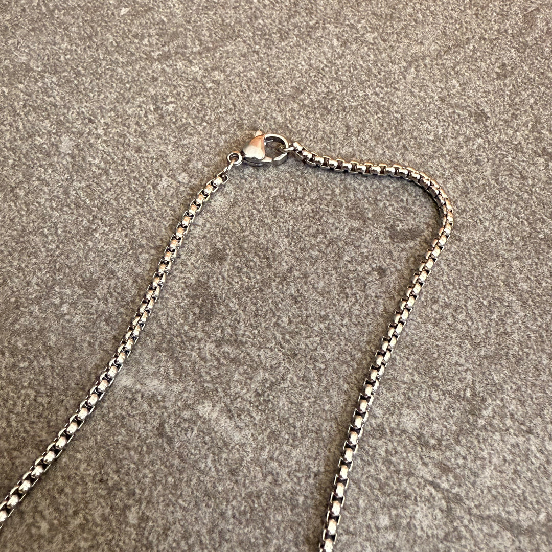 Truck Necklace — Silver
