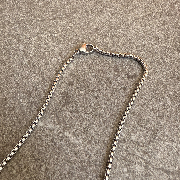 Truck Necklace — Silver