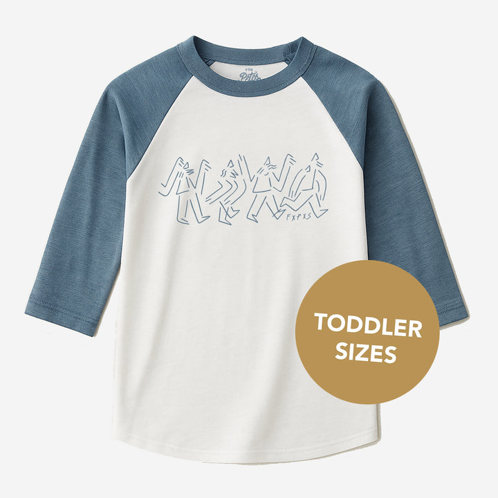 Run With Us Raglan — Toddlers