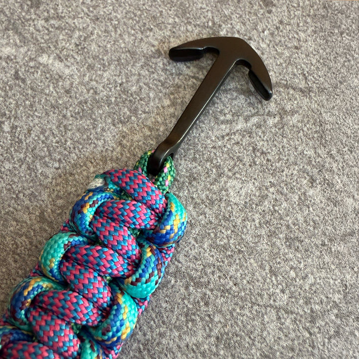 Neptune Paracord Bracelet — Blue / Purple / Teal