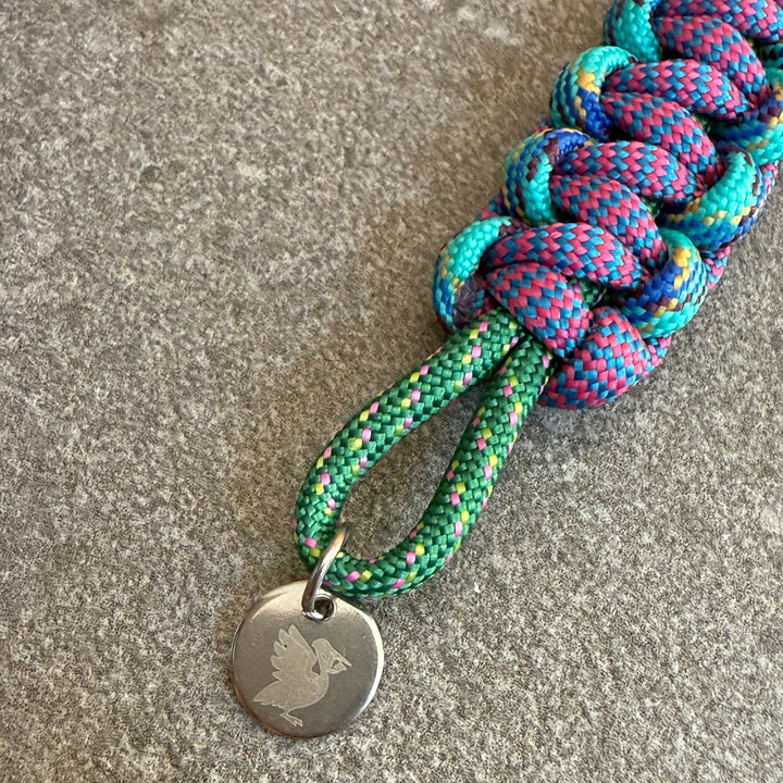 Neptune Paracord Bracelet — Blue / Purple / Teal