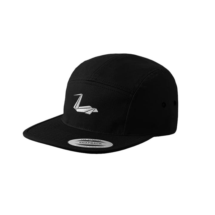 Origami Pelican Hat — Black