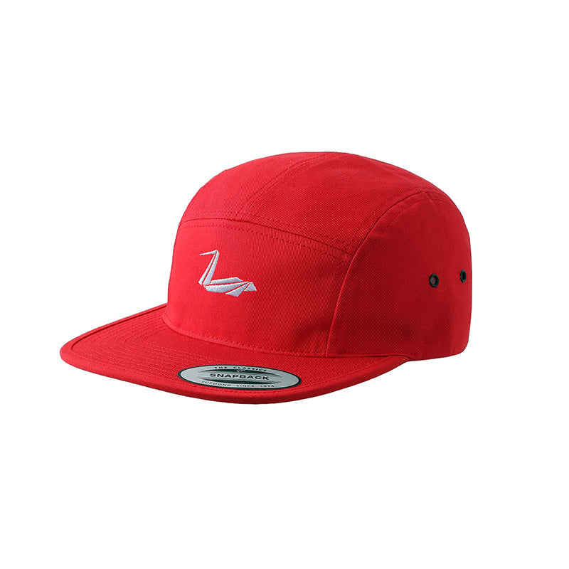 Origami Pelican Hat — Red