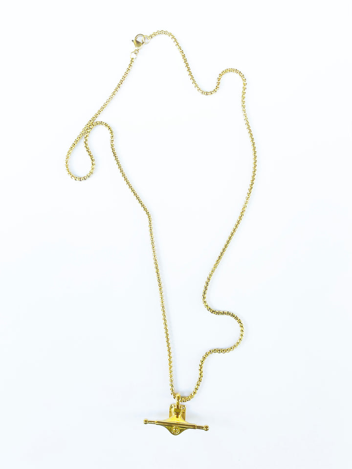Truck Necklace — Gold