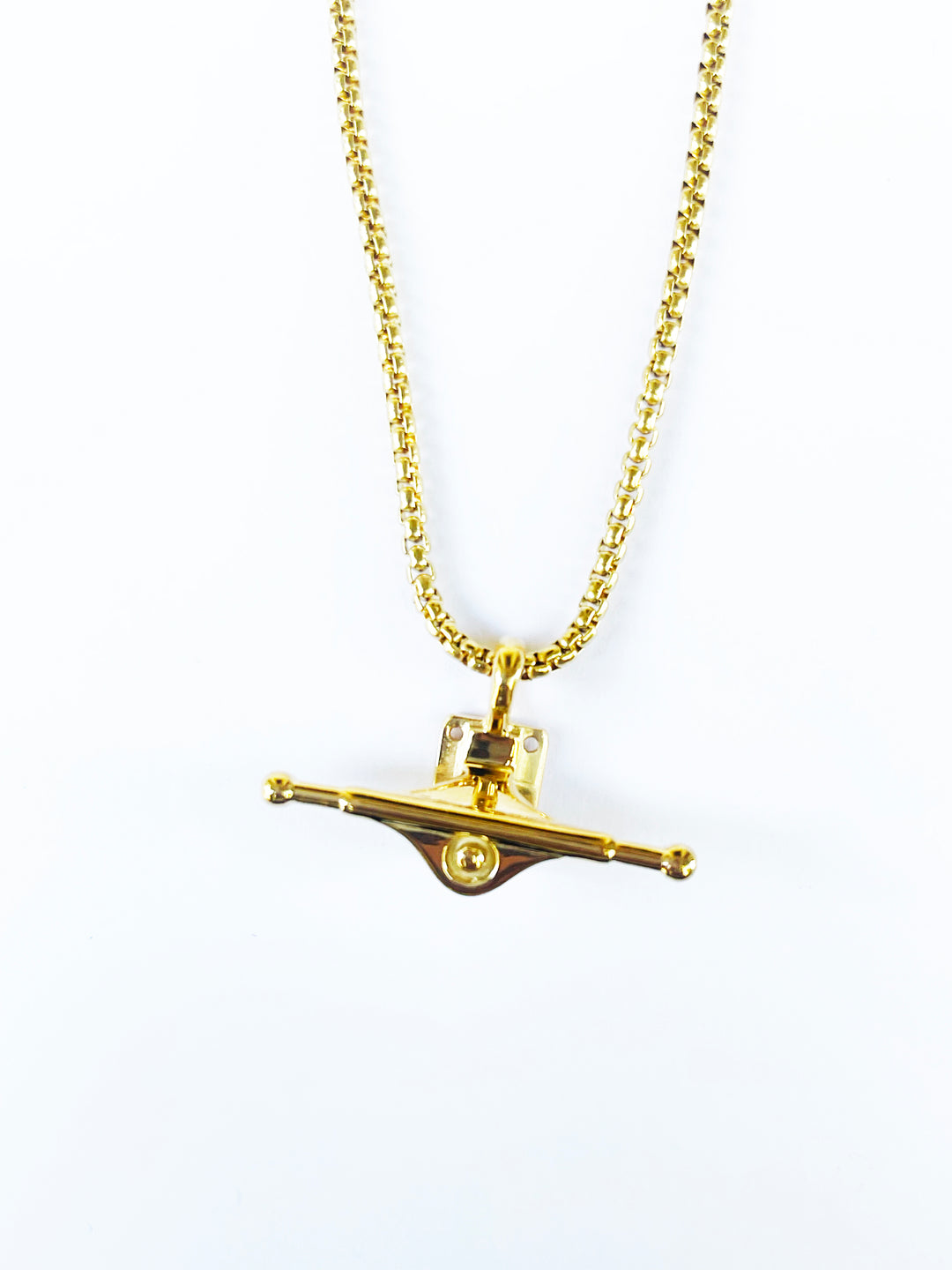 Truck Necklace — Gold