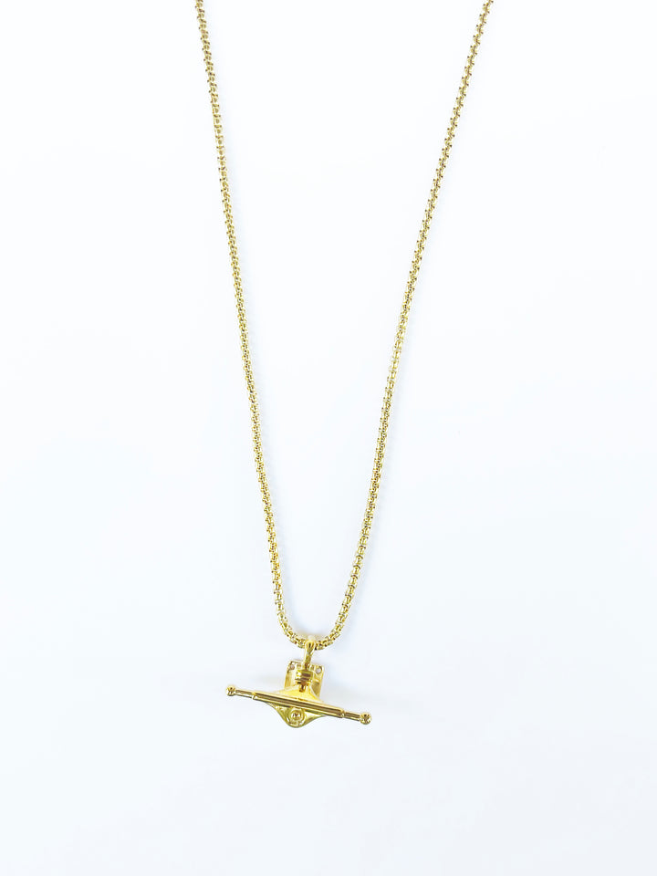 Truck Necklace — Gold