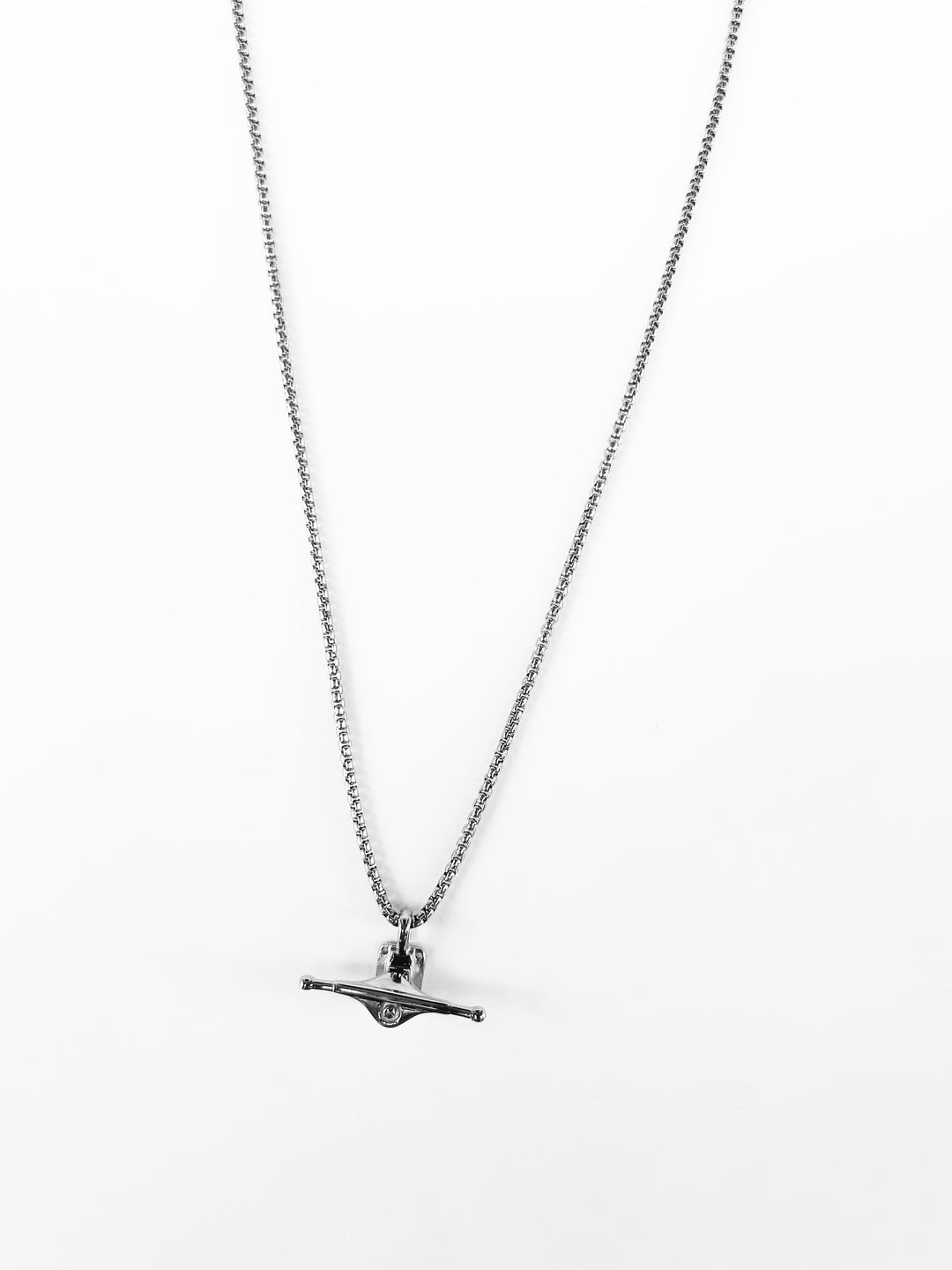 Truck Necklace — Silver
