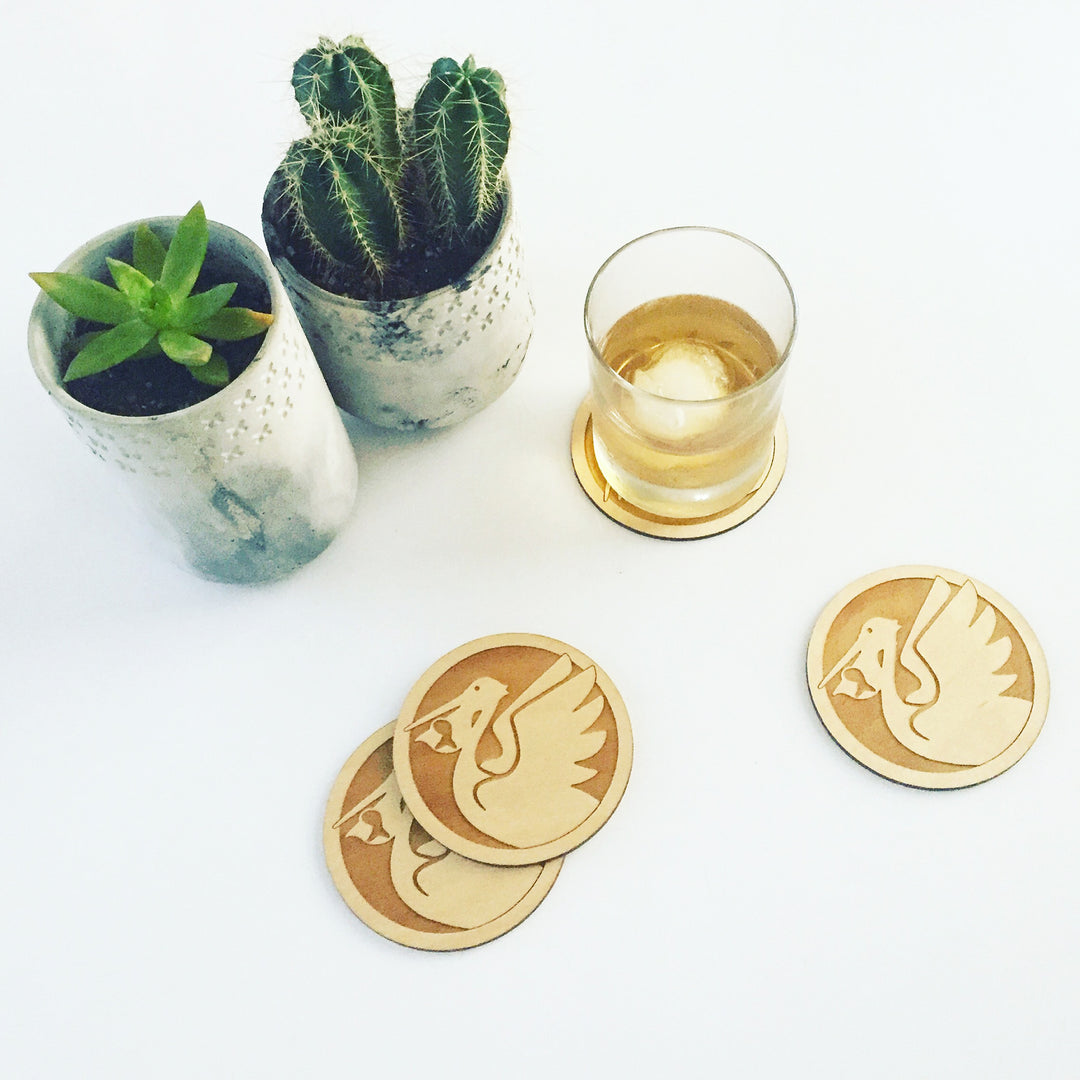 FPS X GOODWOOD PELICAN COASTERS (SET OF 4)