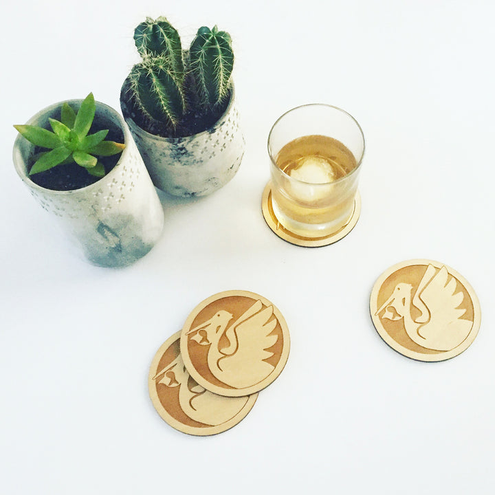 FPS X GOODWOOD PELICAN COASTERS (SET OF 4)