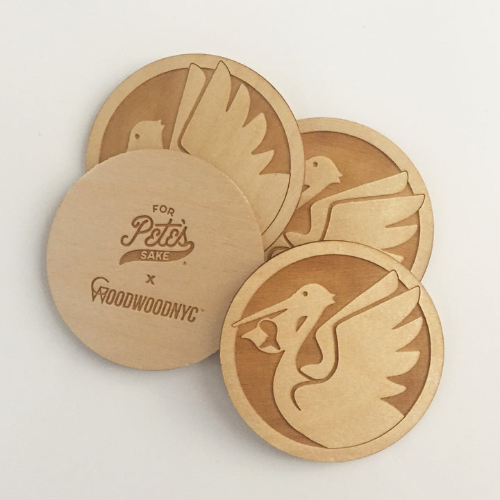 FPS X GOODWOOD PELICAN COASTERS (SET OF 4)