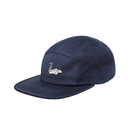 Origami Pelican Hat — Navy