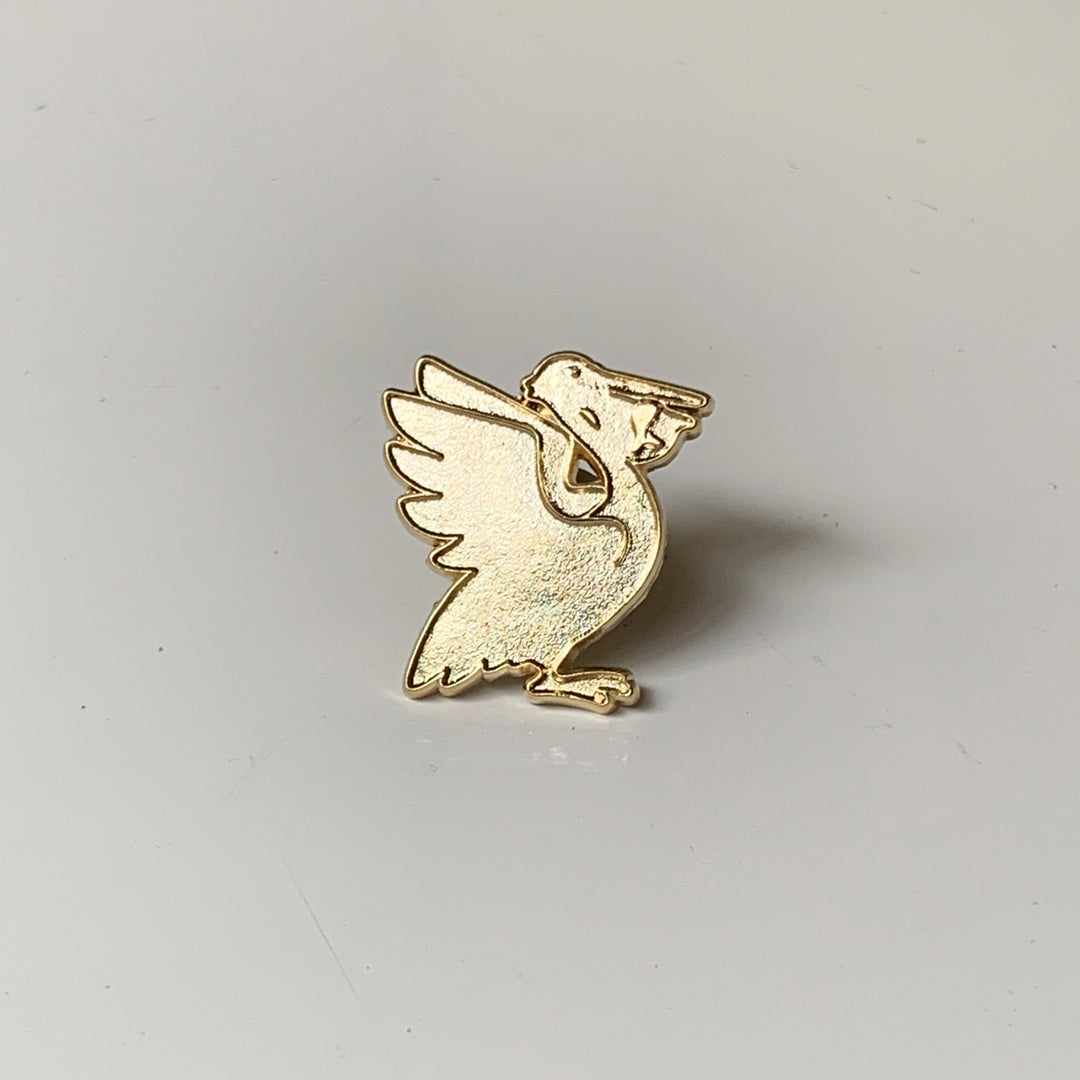 Pelican “Pete” Gold Pin