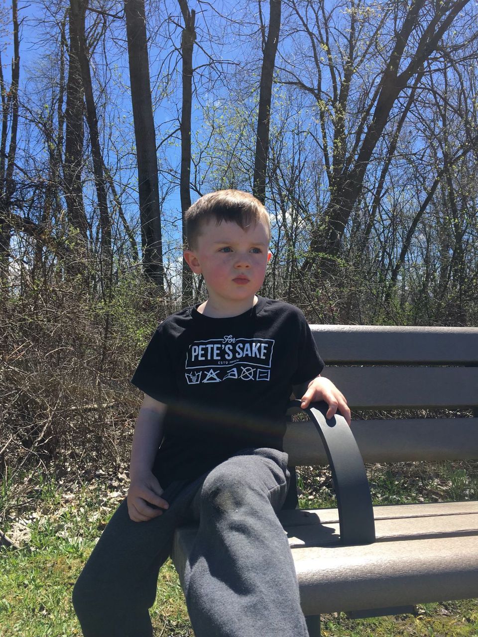 For Pete’s Sake Box Logo Tee — Toddlers